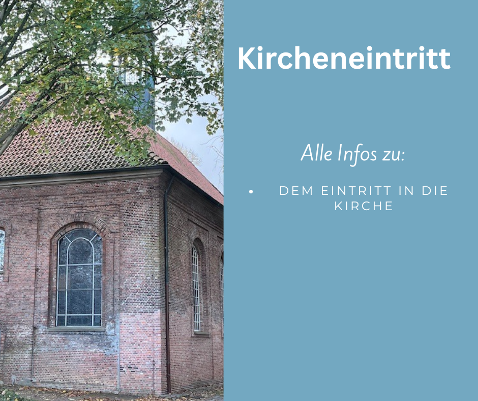 Kircheneintritt in die Kirchengemeinde Horst